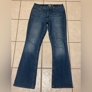 Lee Women's Dark Blue Flare Bootcut Jeans Size 30X32